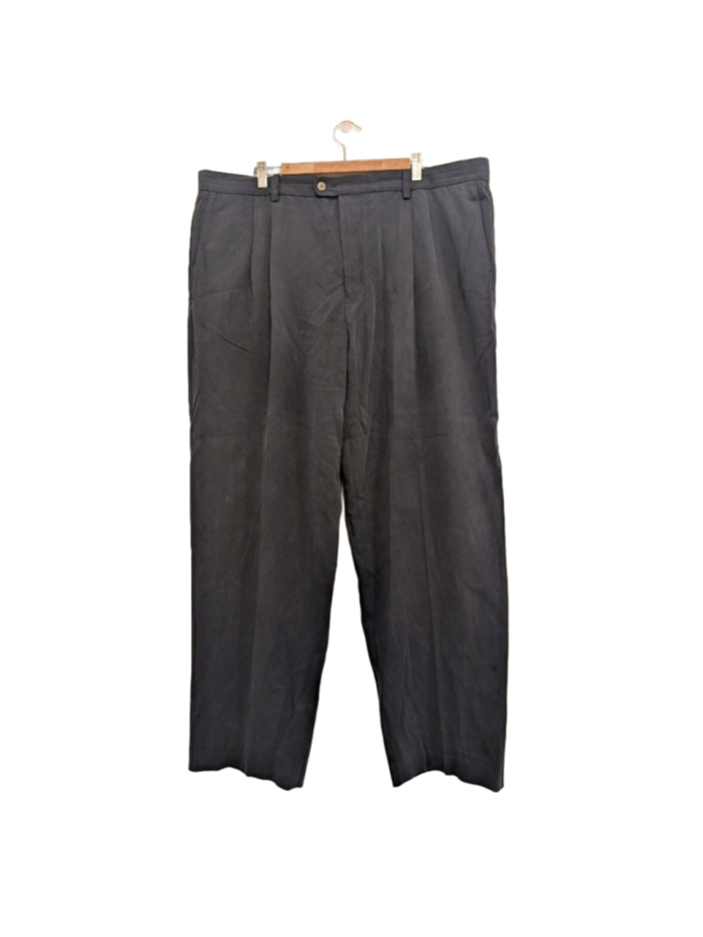 Tommy Bahama Navy Silk Blend Dress Pants Size 40x30 Quiet Luxury Breathable